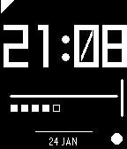 Bauhaus Time Watchface